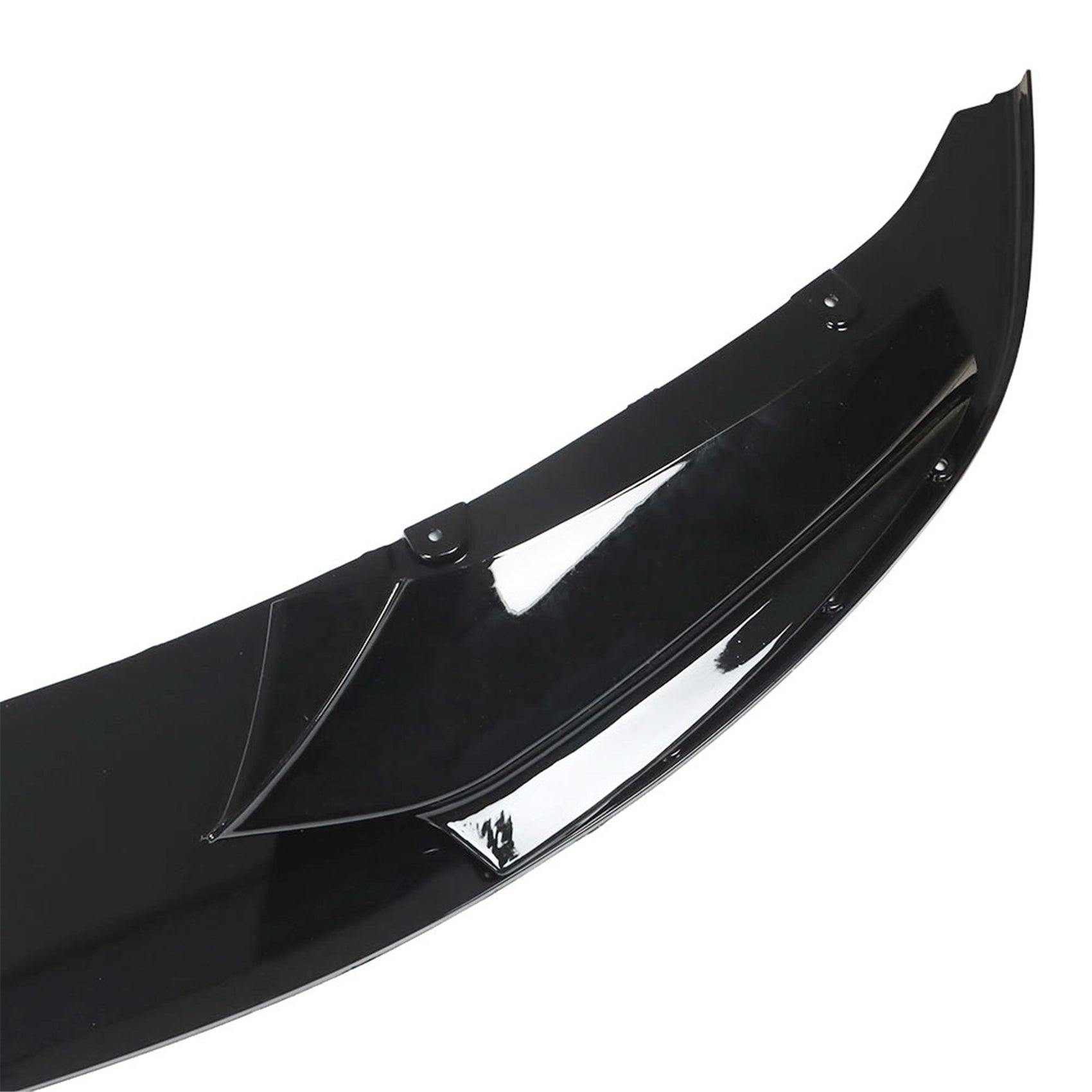 TOPPARTZ Front Glossy Black Bumper Lip Splitter Spoiler for 2011-2016 F10 5 Series with M Sport Bumper only