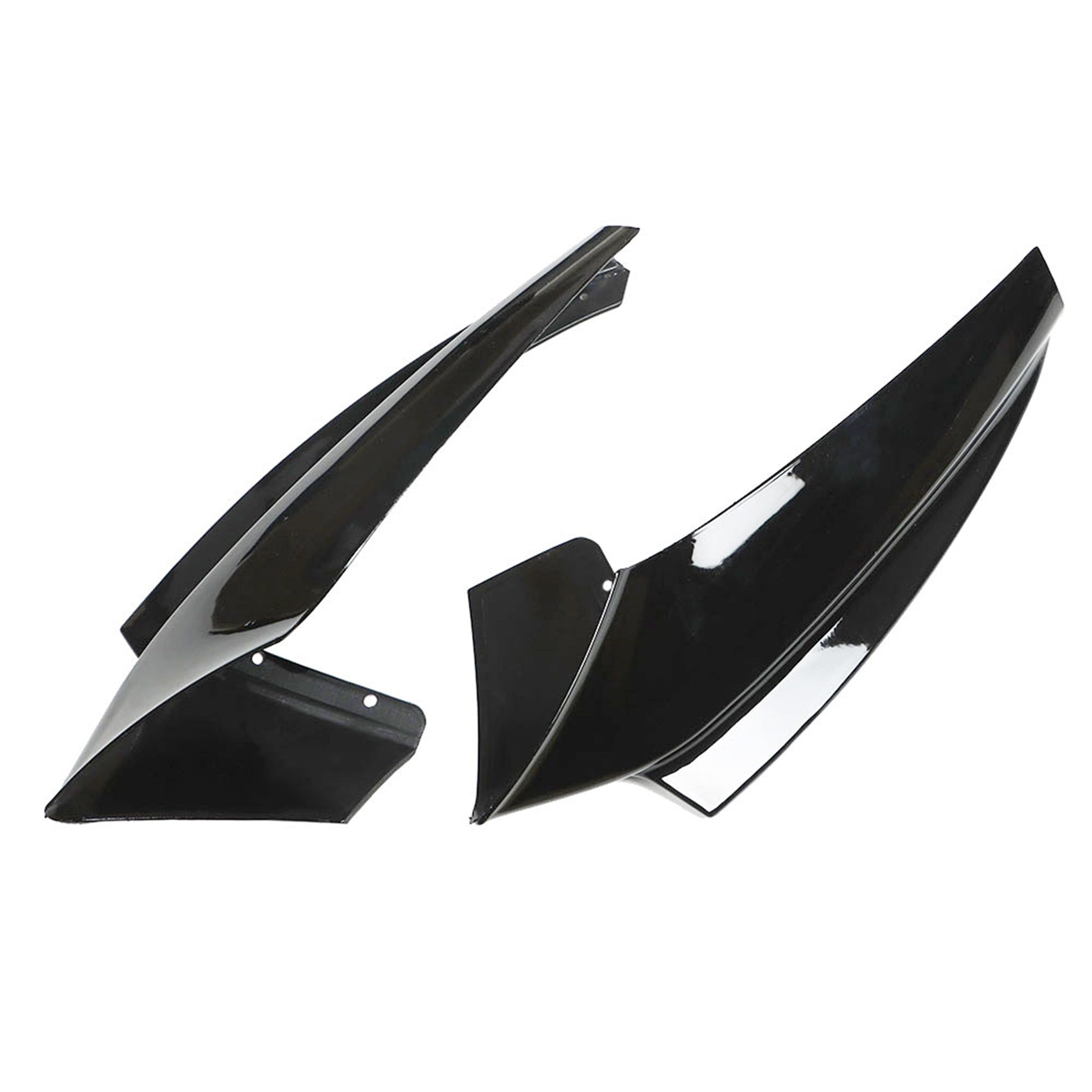 TOPPARTZ Front Glossy Black Bumper Lip Splitter Spoiler for 2011-2016 F10 5 Series with M Sport Bumper only