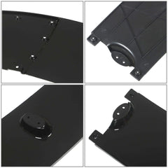 TOPPARTZ Front Glossy Black Bumper Lip Splitter Spoiler for 2011-2016 F10 5 Series with M Sport Bumper only