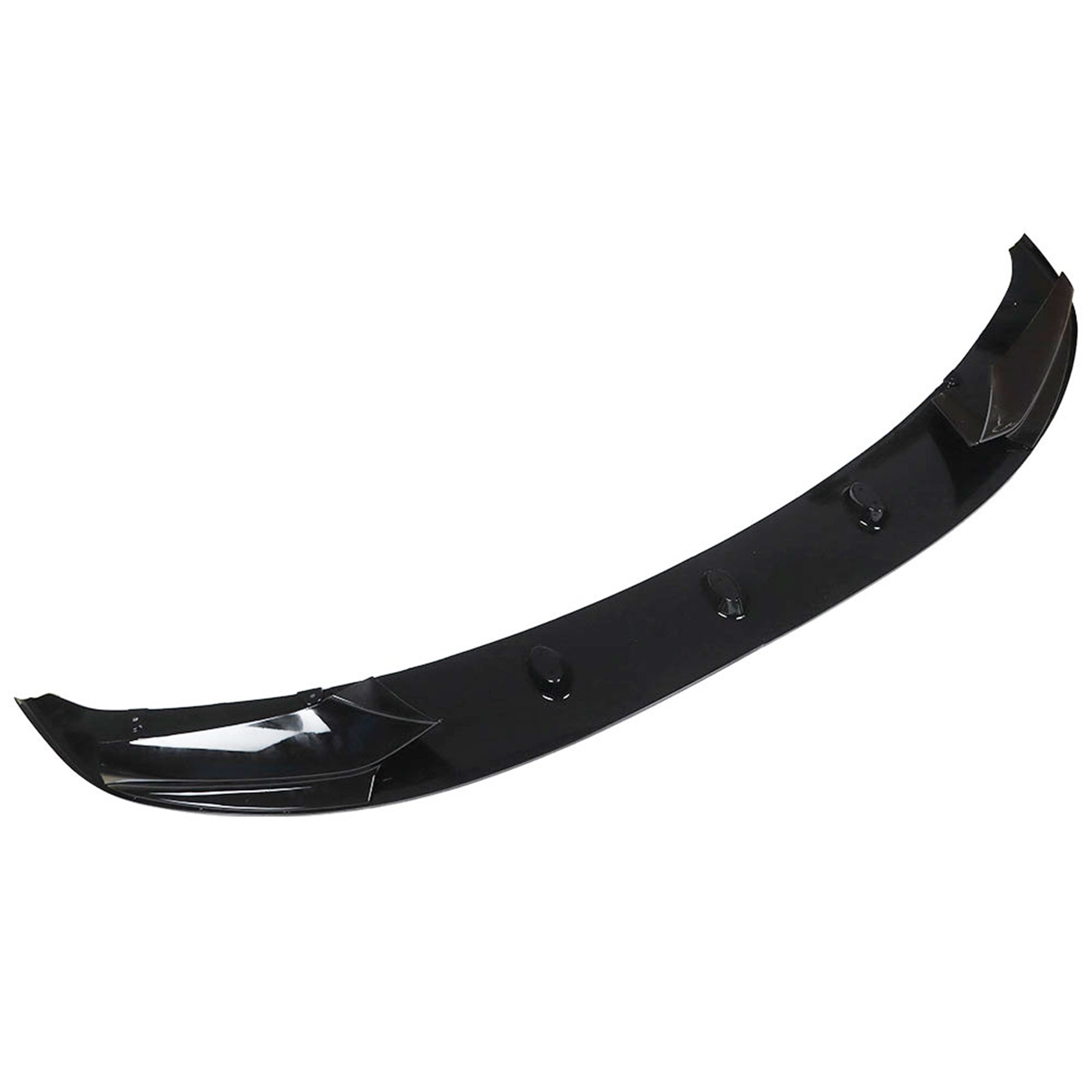 TOPPARTZ Front Glossy Black Bumper Lip Splitter Spoiler for 2011-2016 F10 5 Series with M Sport Bumper only