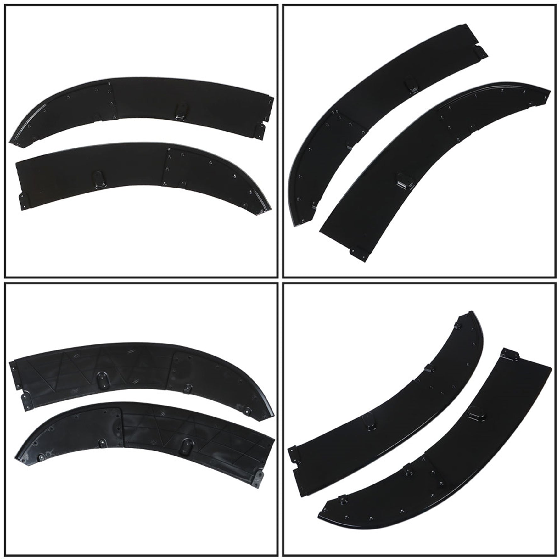TOPPARTZ Front Glossy Black Bumper Lip Splitter Spoiler Replacement for 2014-2020 F32 F33 F36 4 Series with M Sport Bumper only