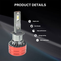 TOPPARTZ H1 LED Fog Light Bulbs 6500K 9000LM 56W Fog Light LED Conversion Kit, Pack of 2