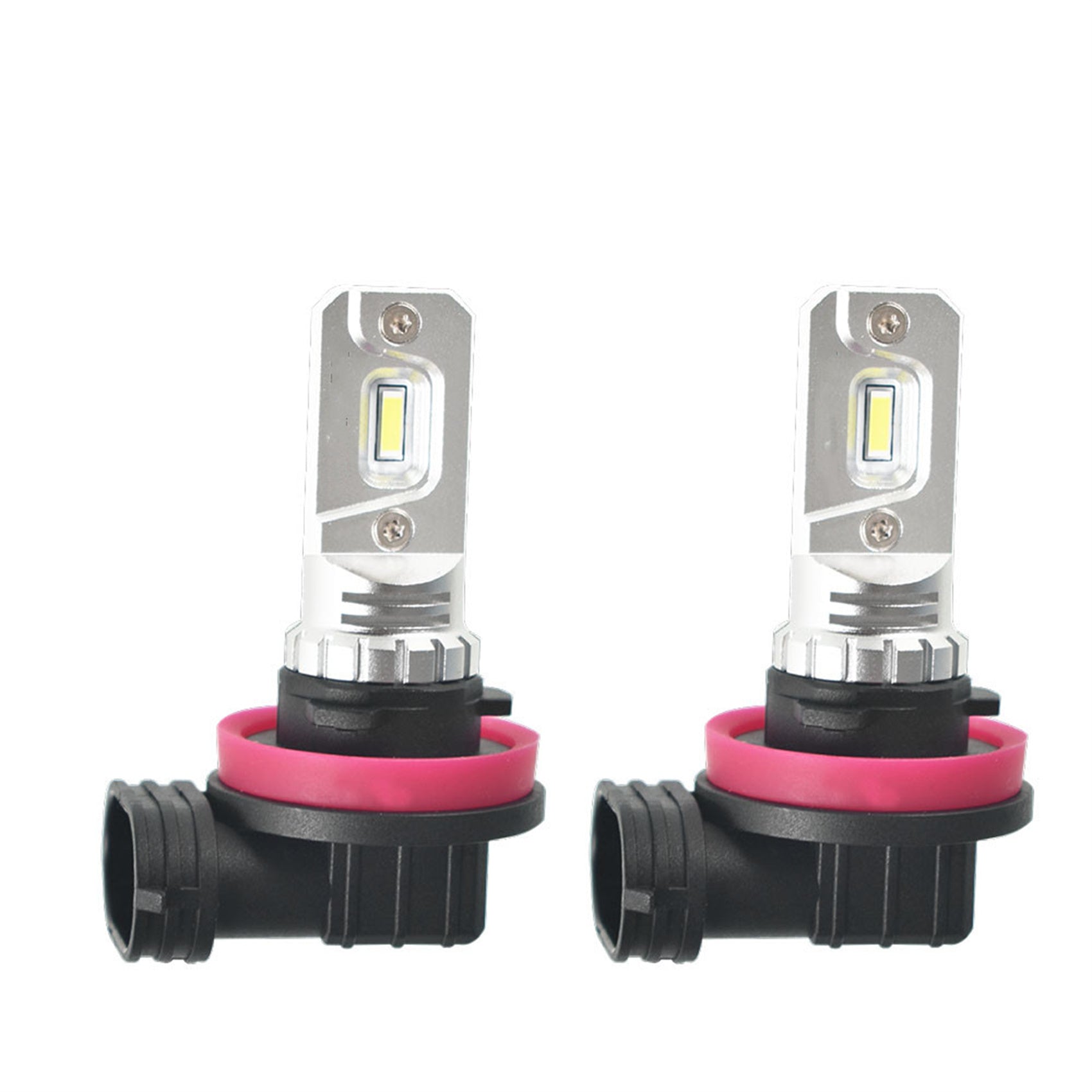 TOPPARTZ H11/H8/H9/H16 2 PCS LED Fog Light Bulbs 80W High Power 6000K White 2000LM Replacement for LED Fog Light ,Daytime Running Lights DRL