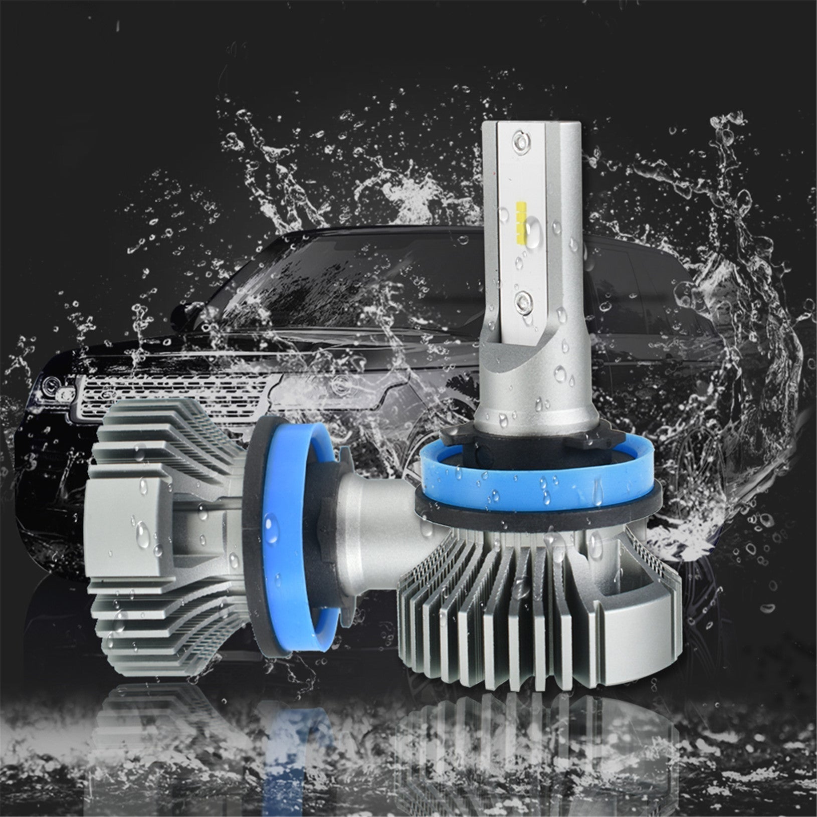TOPPARTZ H11 LED Fog Light Bulbs 6000K 3000LM 20W Fog Light LED Conversion Kit, Pack of 2