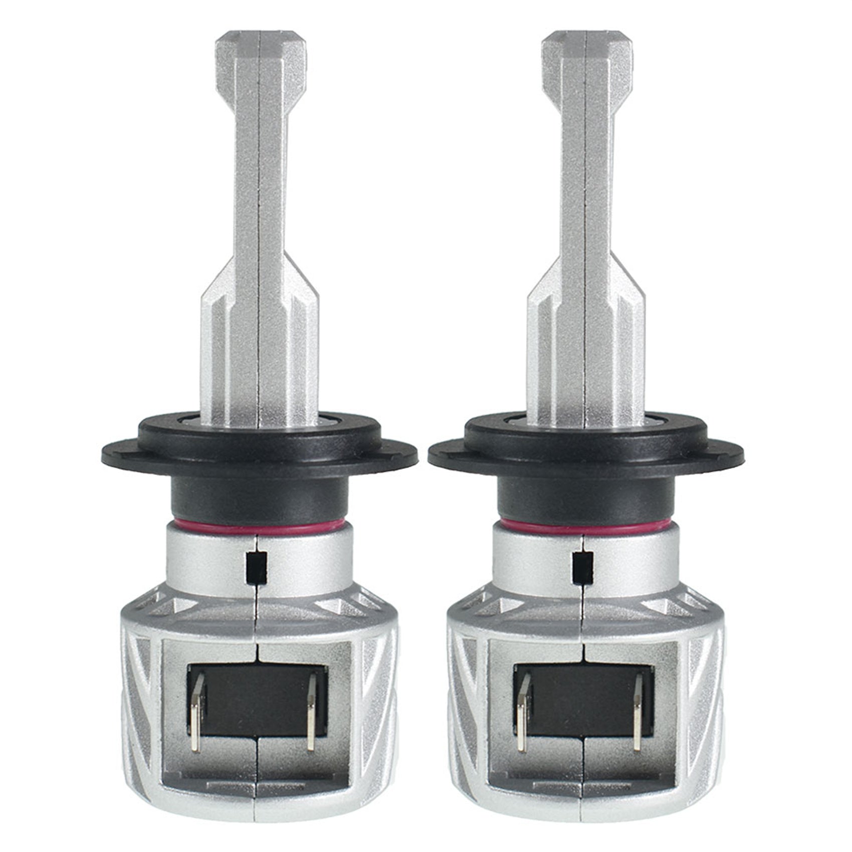 TOPPARTZ H7 2 PCS LED Bulb Conversion Kit IP67 Waterproof 6000K White Illumination 10000LM/Pair LED Fog Light Bulbs