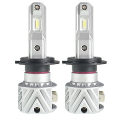 TOPPARTZ H7 2 PCS LED Bulb Conversion Kit IP67 Waterproof 6000K White Illumination 10000LM/Pair LED Fog Light Bulbs