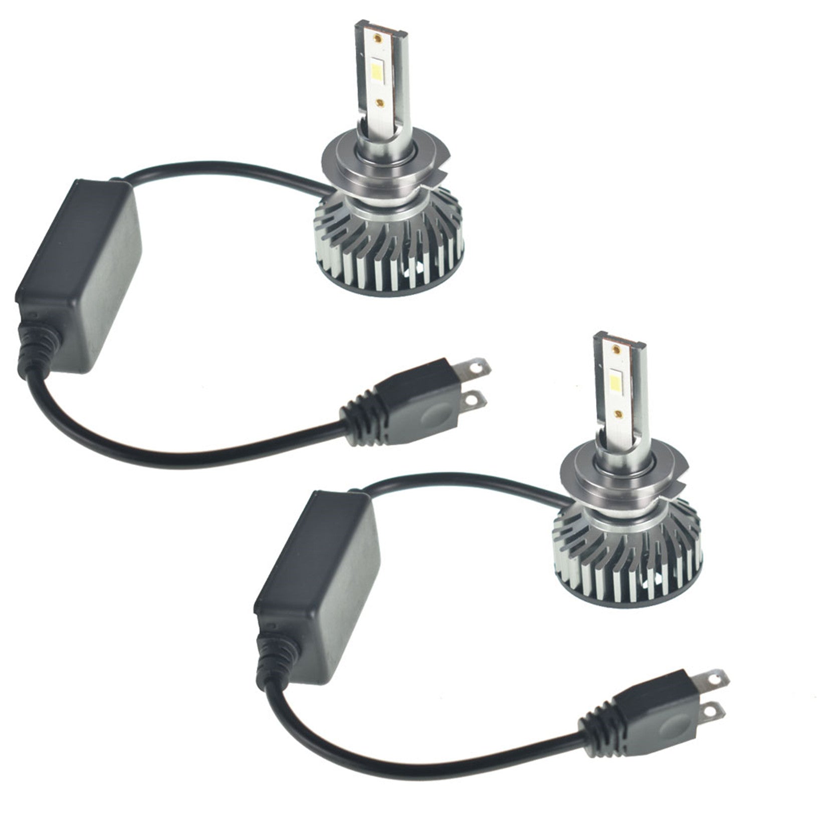 TOPPARTZ H7 LED Fog Light Bulbs 6500K 8000LM 55W Bright Fog Light LED Conversion Kit, Pack of 2
