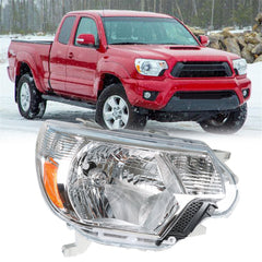 TOPPARTZ Halogen Headlamps For 12-15 Toyota Tacoma Pickup Projector Headlights RH