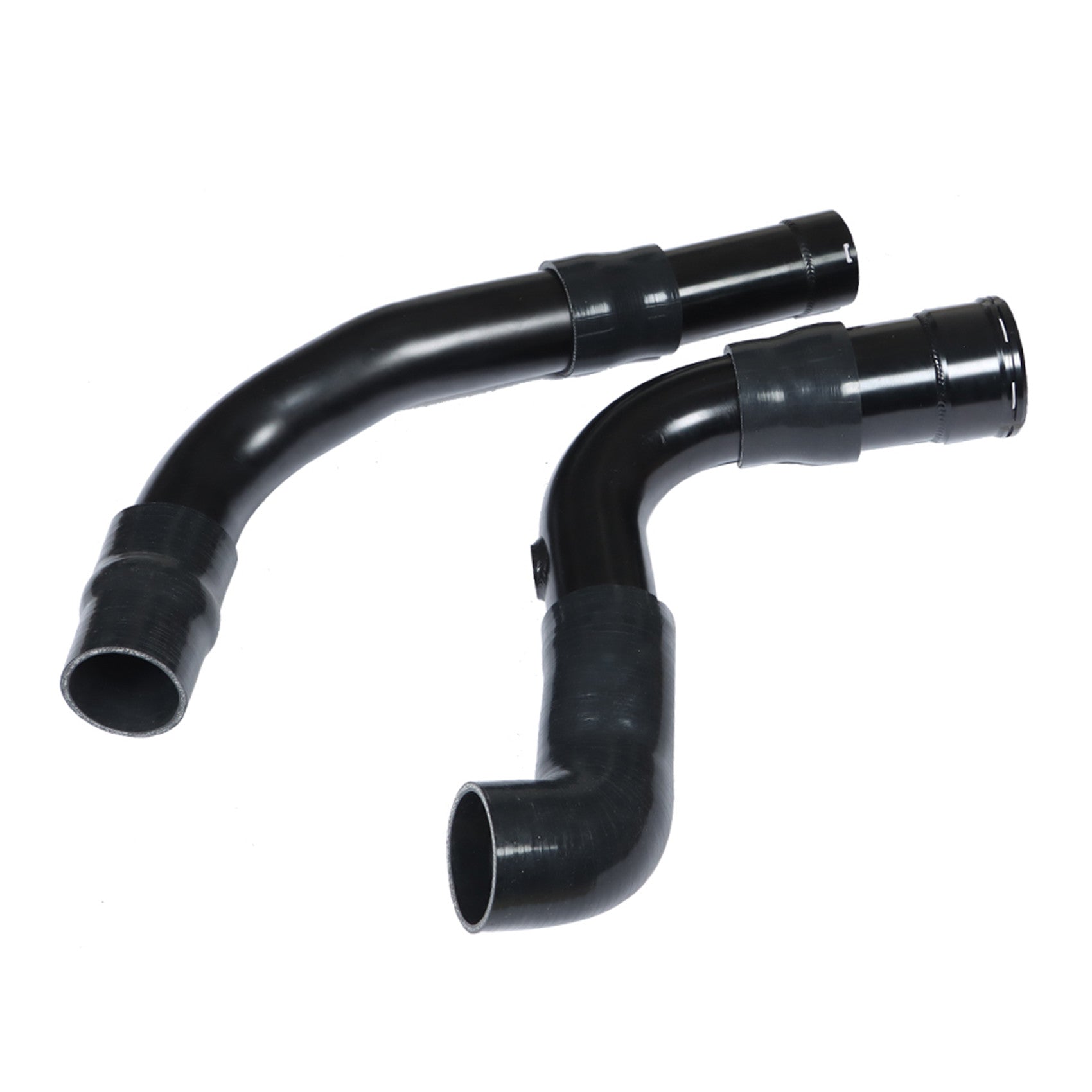 TOPPARTZ Hot&Cold Side Intercooler Pipe Boot Kit For 2013 2014-16 Ford 6.7L Black