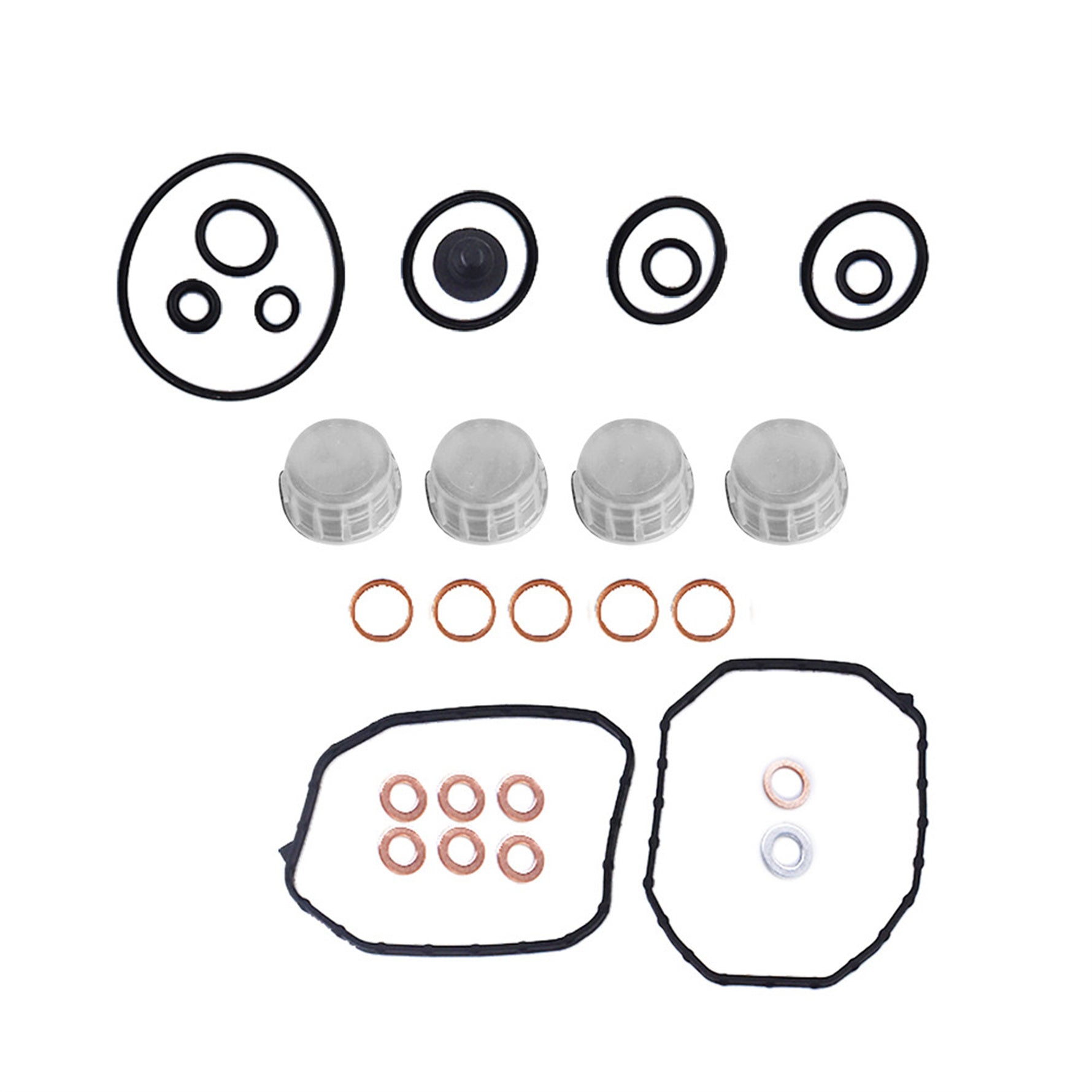 TOPPARTZ Injection Pump Reseal Seal Injector Repair Kit Fuel Injectors O Ring 2467010003 for Jetta Golf Beetle