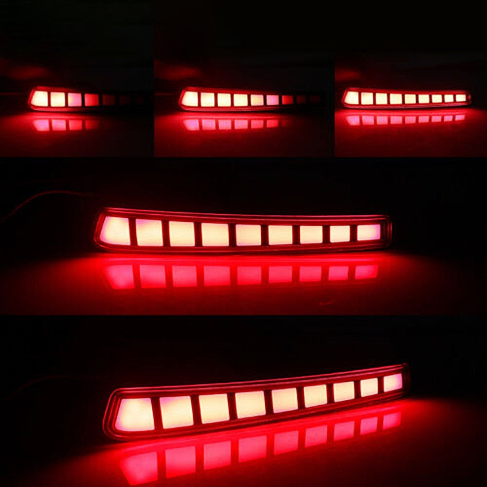 TOPPARTZ LED Bumper Light For Toyota Corolla 2020-21 Brake Turn Signal Tail Lamp