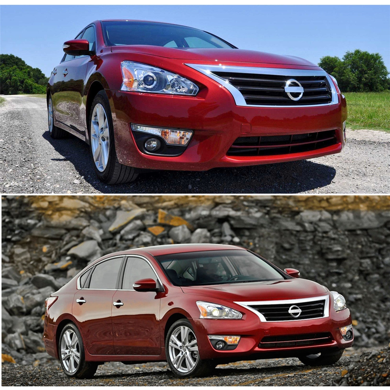 TOPPARTZ Left&Right Fog Lights Lamps w/Switch+Harness Kit For 2013-2015 Nissan Altima