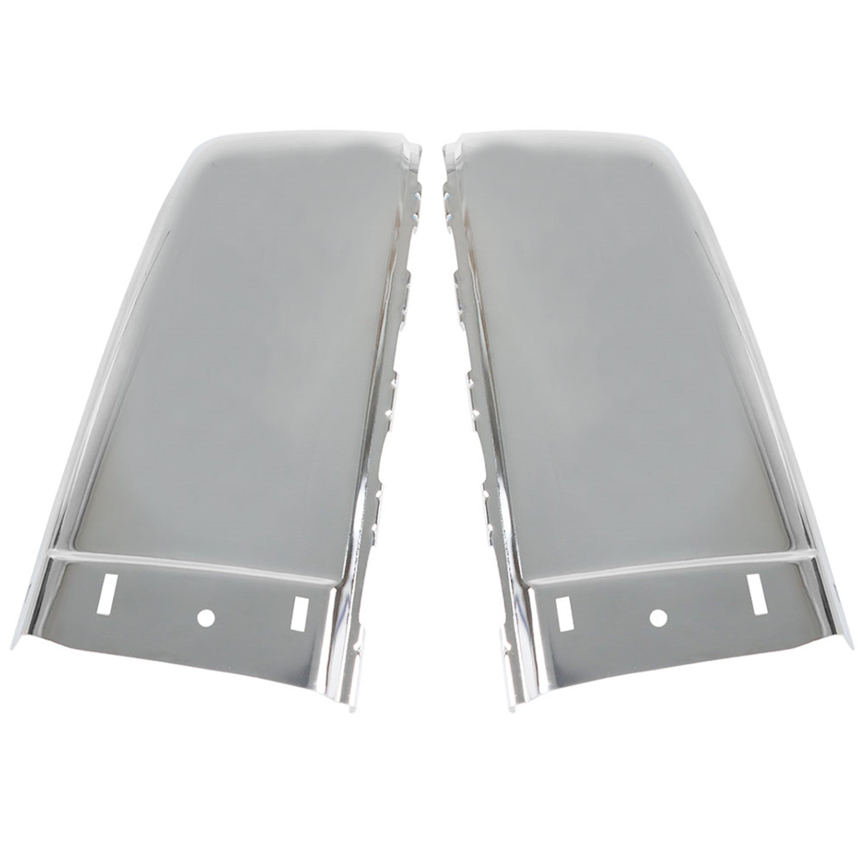 TOPPARTZ Left&Right Rear Bumper End Caps Set For 2007-2013 Silverado Sierra