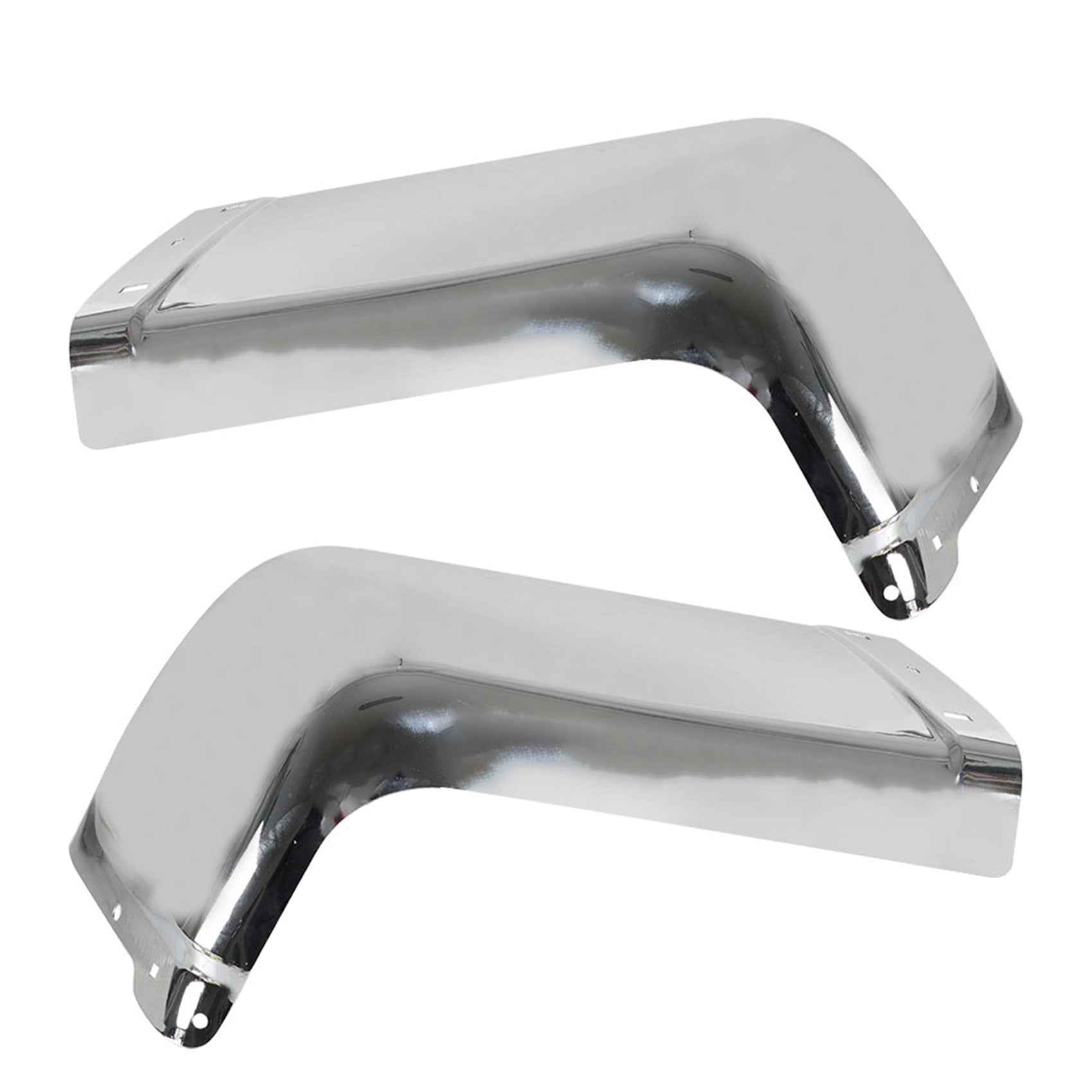 TOPPARTZ Left&Right Rear Bumper End Caps Set For 2007-2013 Silverado Sierra