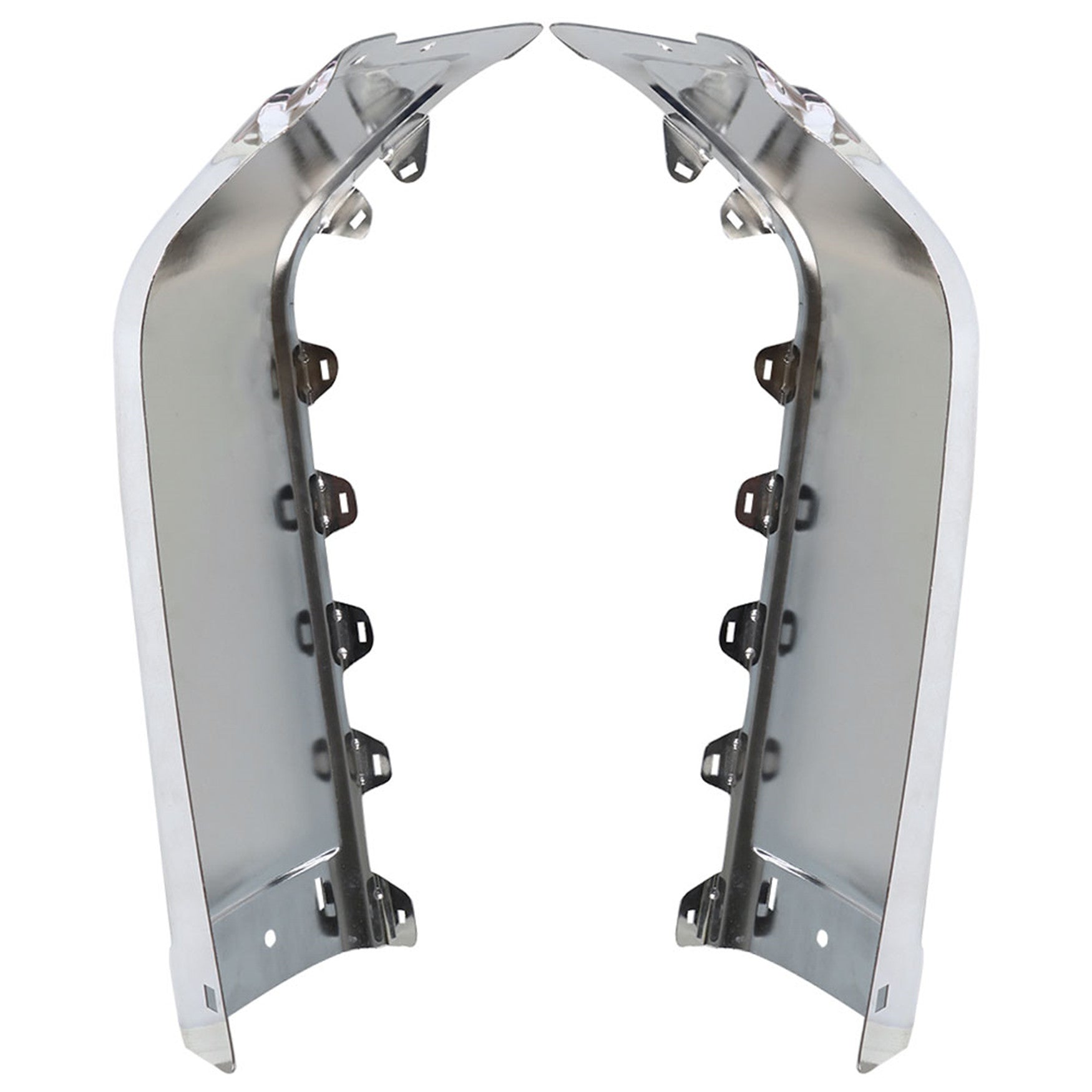 TOPPARTZ Left&Right Rear Bumper End Caps Set For 2007-2013 Silverado Sierra