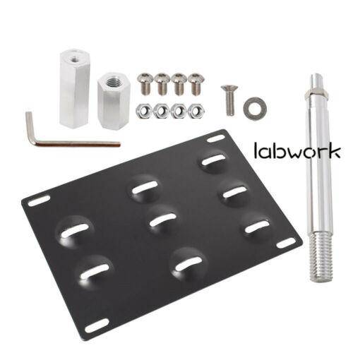 TOPPARTZ License Plate Bracket Mount Bumper Tow Hook For 2016-18 Chevrolet Camaro