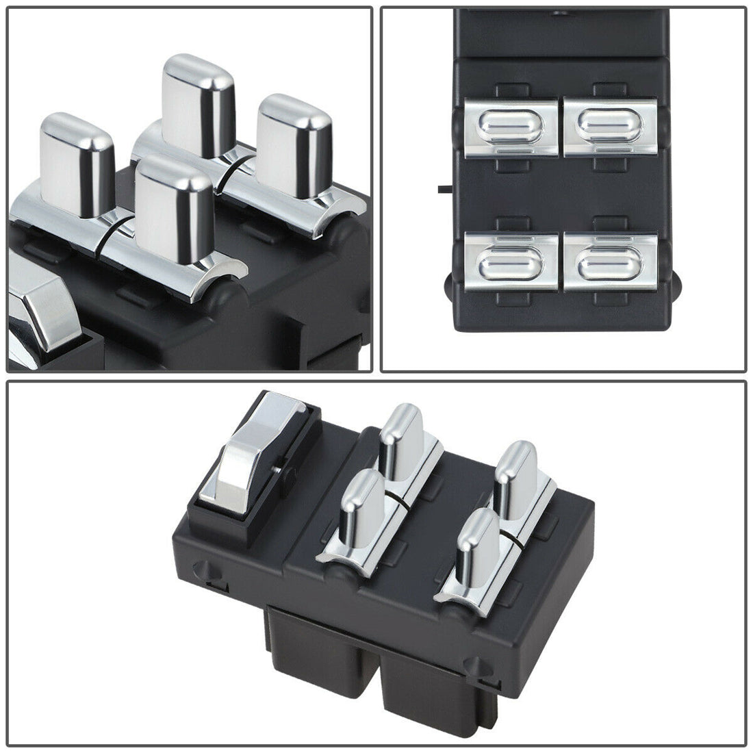 TOPPARTZ Master Power Window Switch For 1998-2002 LINCOLN TOWN Car Drive Side
