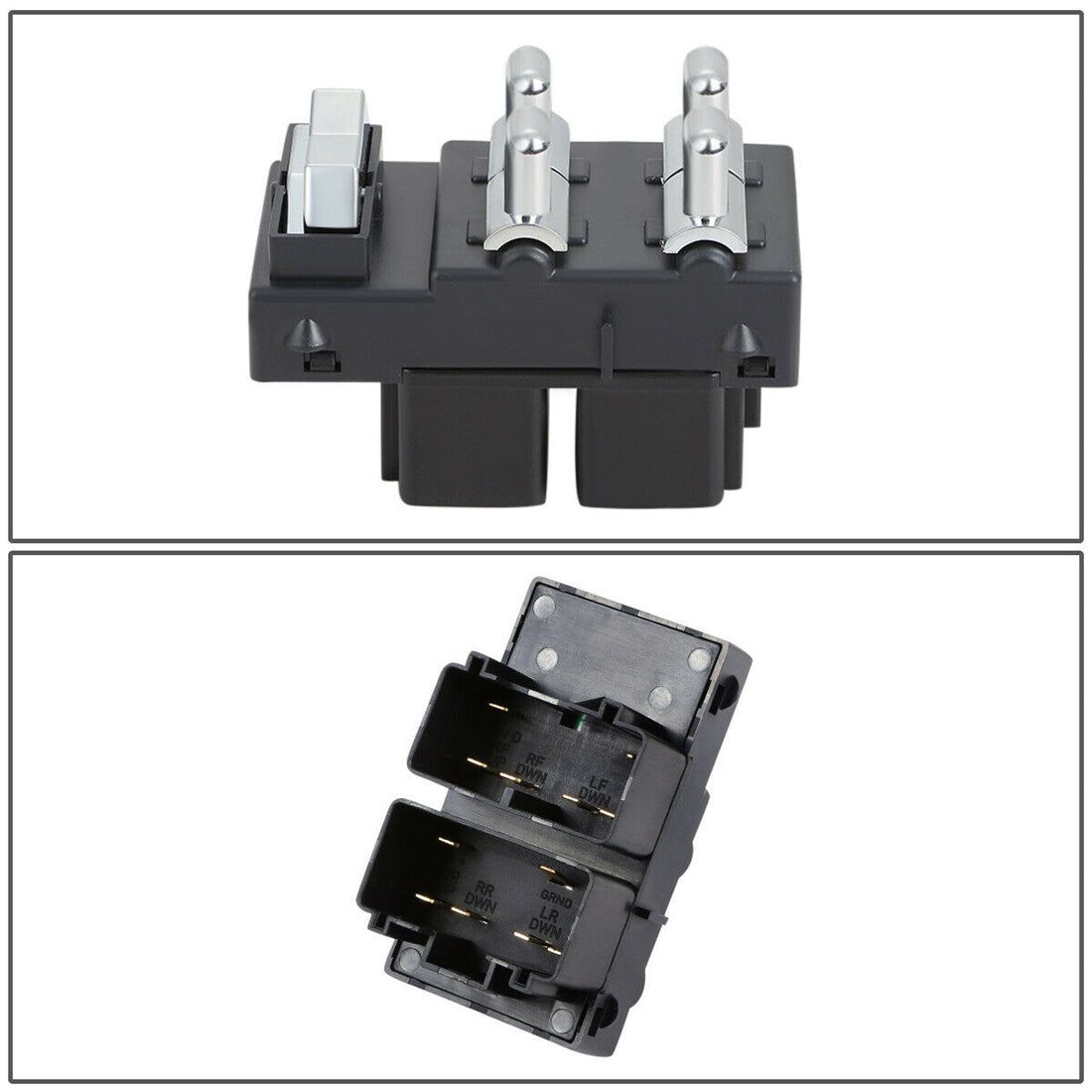 TOPPARTZ Master Power Window Switch For 1998-2002 LINCOLN TOWN Car Drive Side