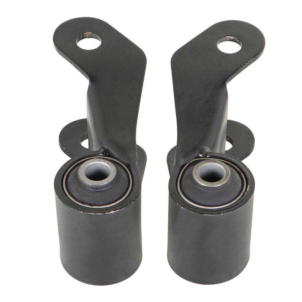TOPPARTZ Pair Of Leaf Spring Rearward Shackle Bracket Kit For 09-13 Chevy GMC