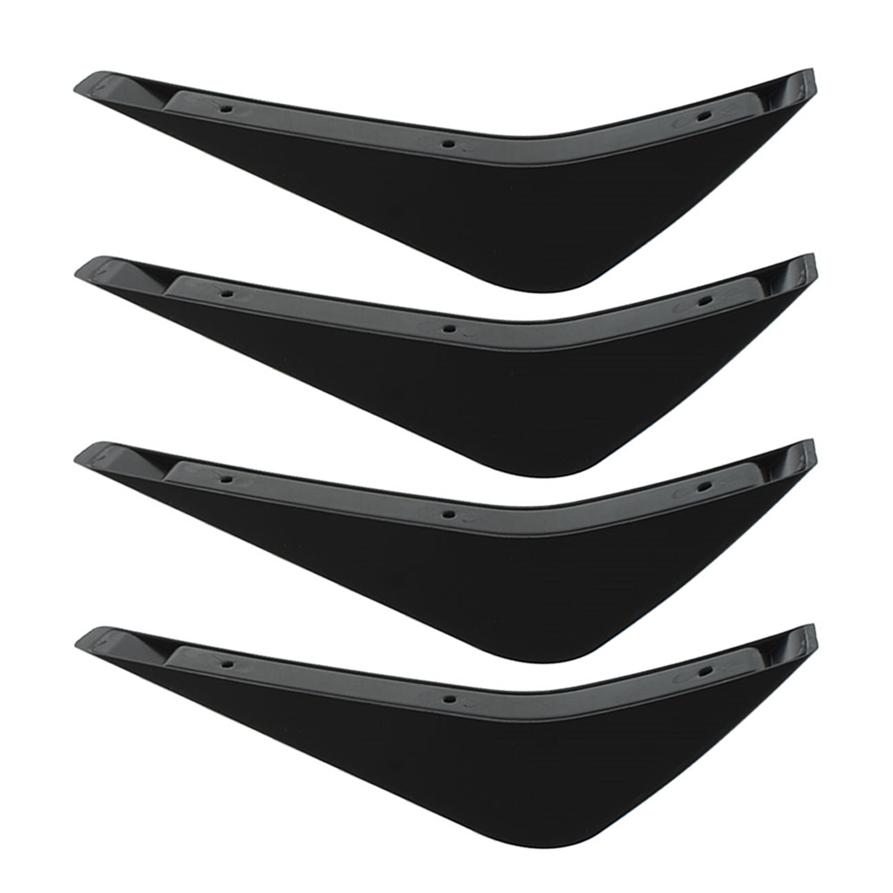 TOPPARTZ Rear Bumper Lower Air Diffuser Fin For 2014-2019 Chevrolet Corvette C7