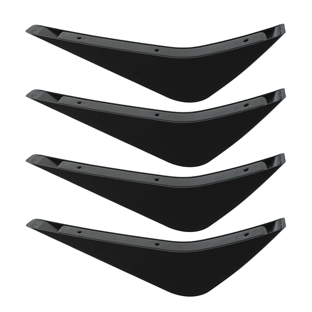 TOPPARTZ Rear Bumper Lower Air Diffuser Fin For 2014-2019 Chevrolet Corvette C7