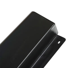 TOPPARTZ Rear Steel Bumper Roll Pan Replacement for Chevy S10 GMC S15 Sonoma Pickup 1982-1993 Black