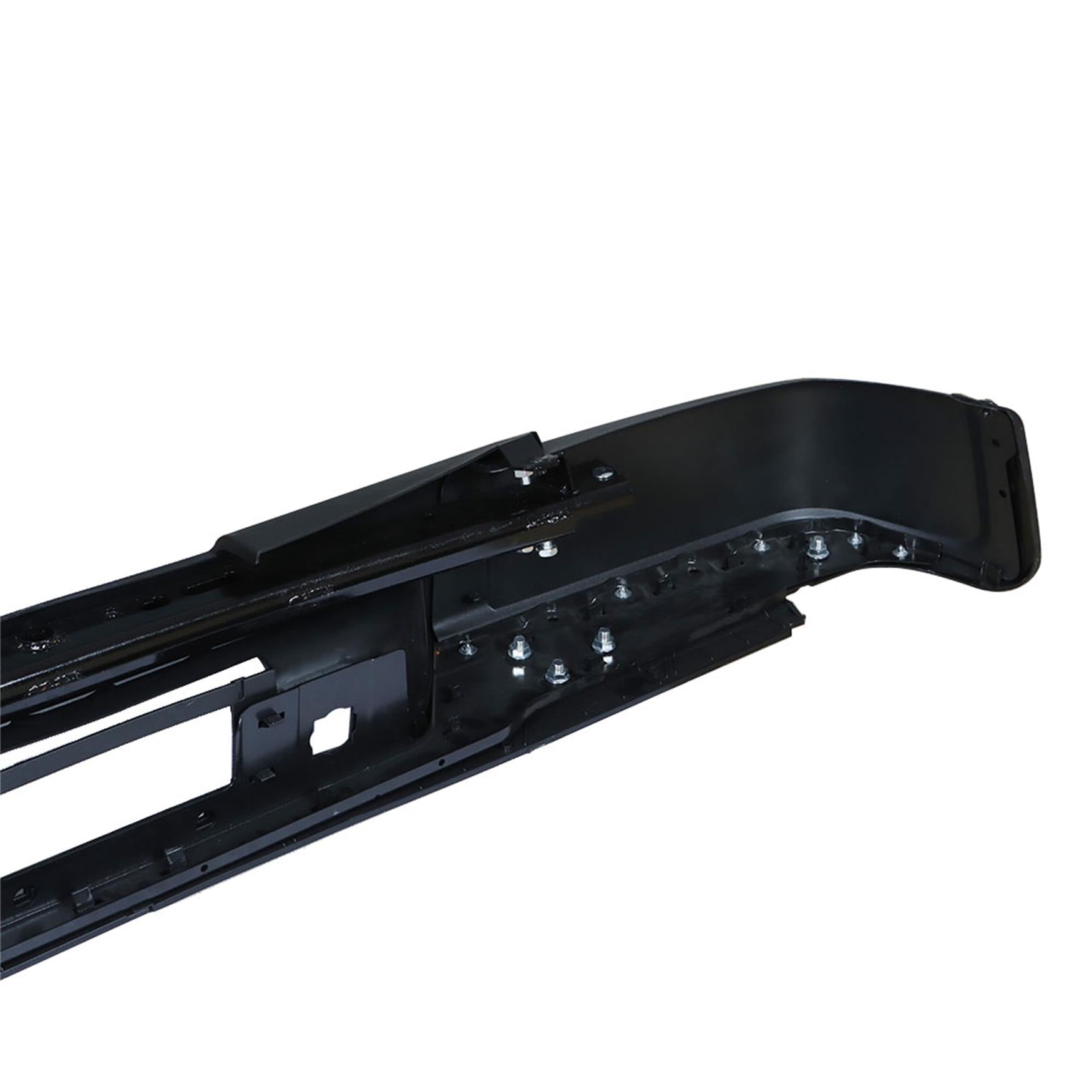 TOPPARTZ Rear Step Bumper Black Replacement for Chevrolet Silverado 1500 2007 2008 2009 2010 2011 2012 2013 without Parking Aid Sensor Holes GM1103159