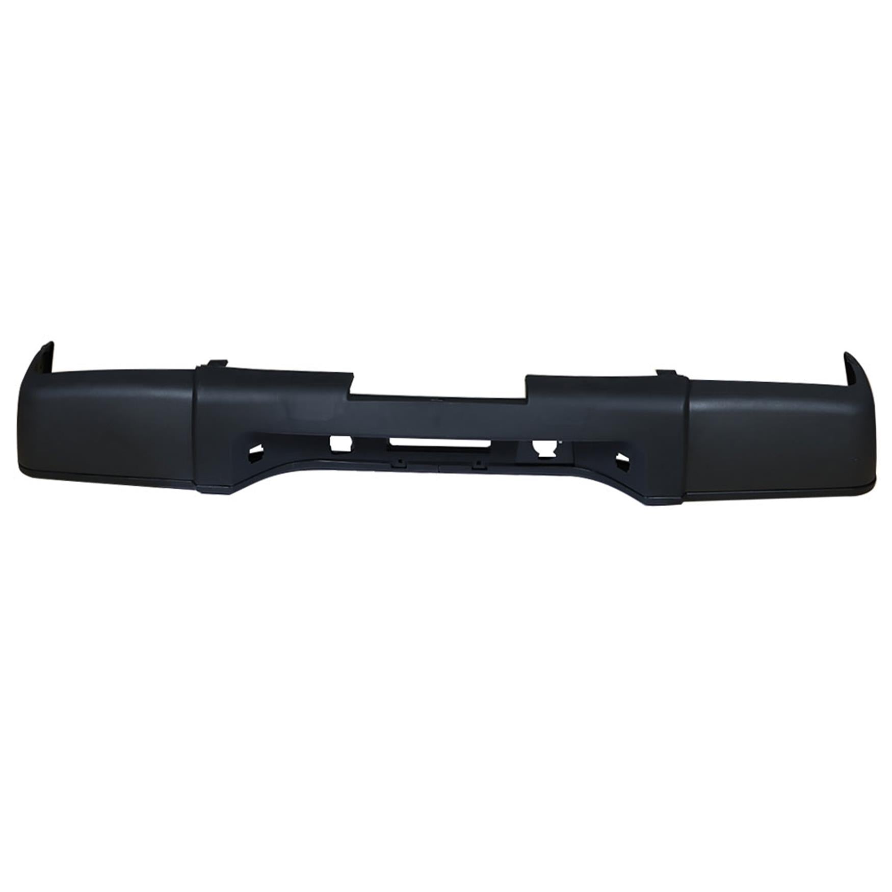 TOPPARTZ Rear Step Bumper Black Replacement for Chevrolet Silverado 1500 2007 2008 2009 2010 2011 2012 2013 without Parking Aid Sensor Holes GM1103159