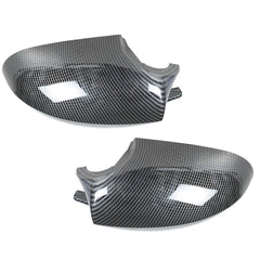 toppartz Side Mirror Cover Cap For 2004-2009 BMW E90 E93 E87 E81 Carbon Fiber