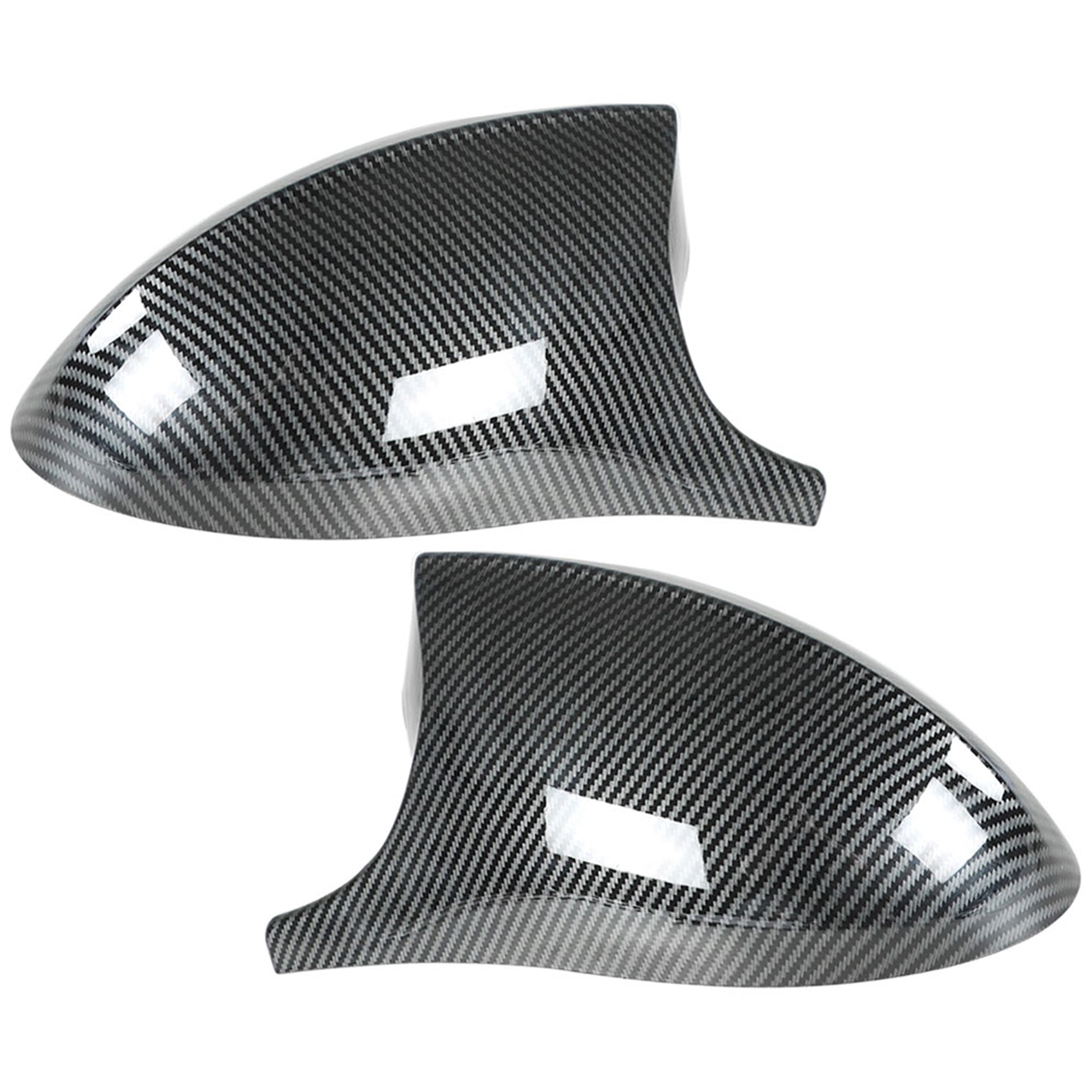 toppartz Side Mirror Cover Cap For 2004-2009 BMW E90 E93 E87 E81 Carbon Fiber
