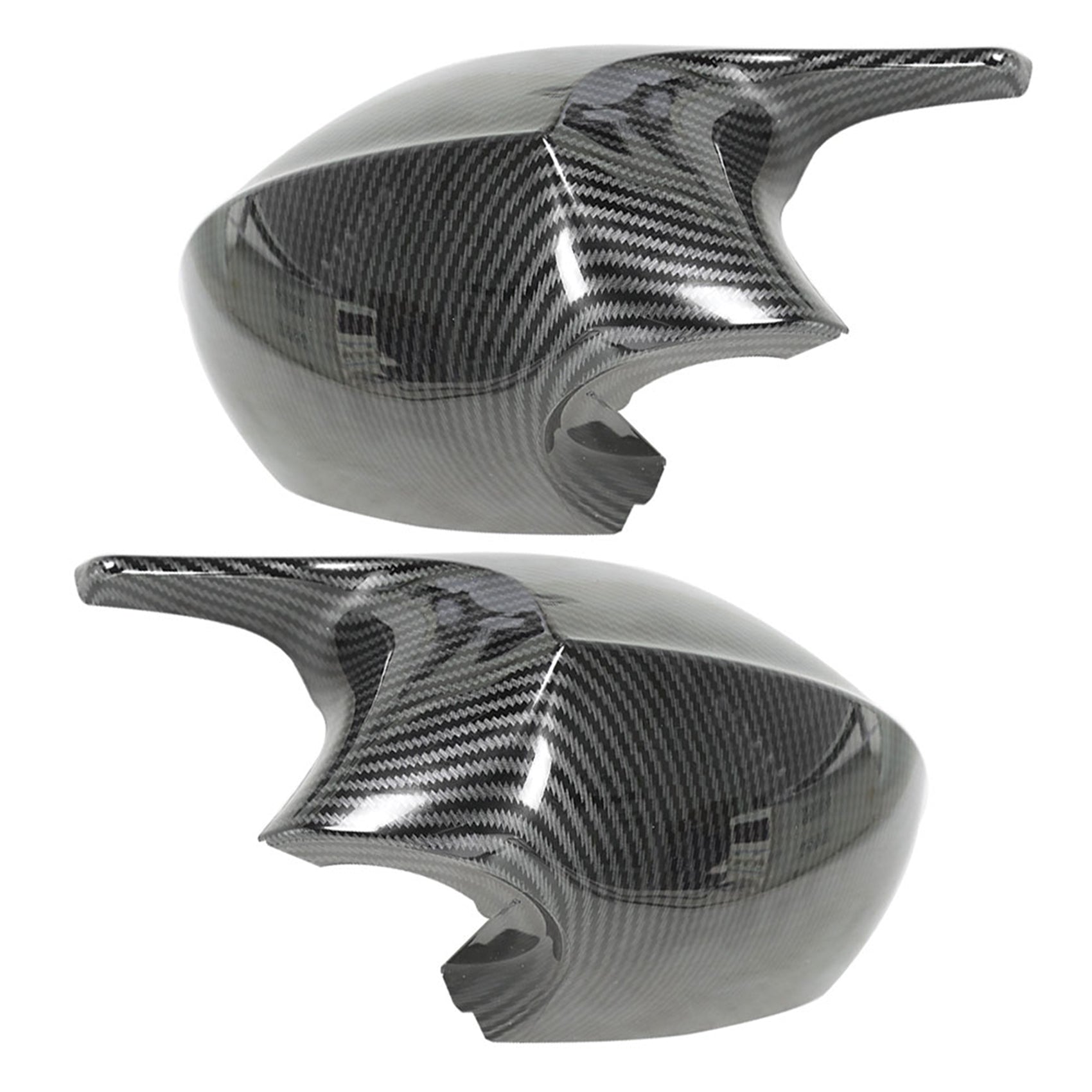 toppartz Side Mirror Cover Cap For 2004-2009 BMW E90 E93 E87 E81 Carbon Fiber