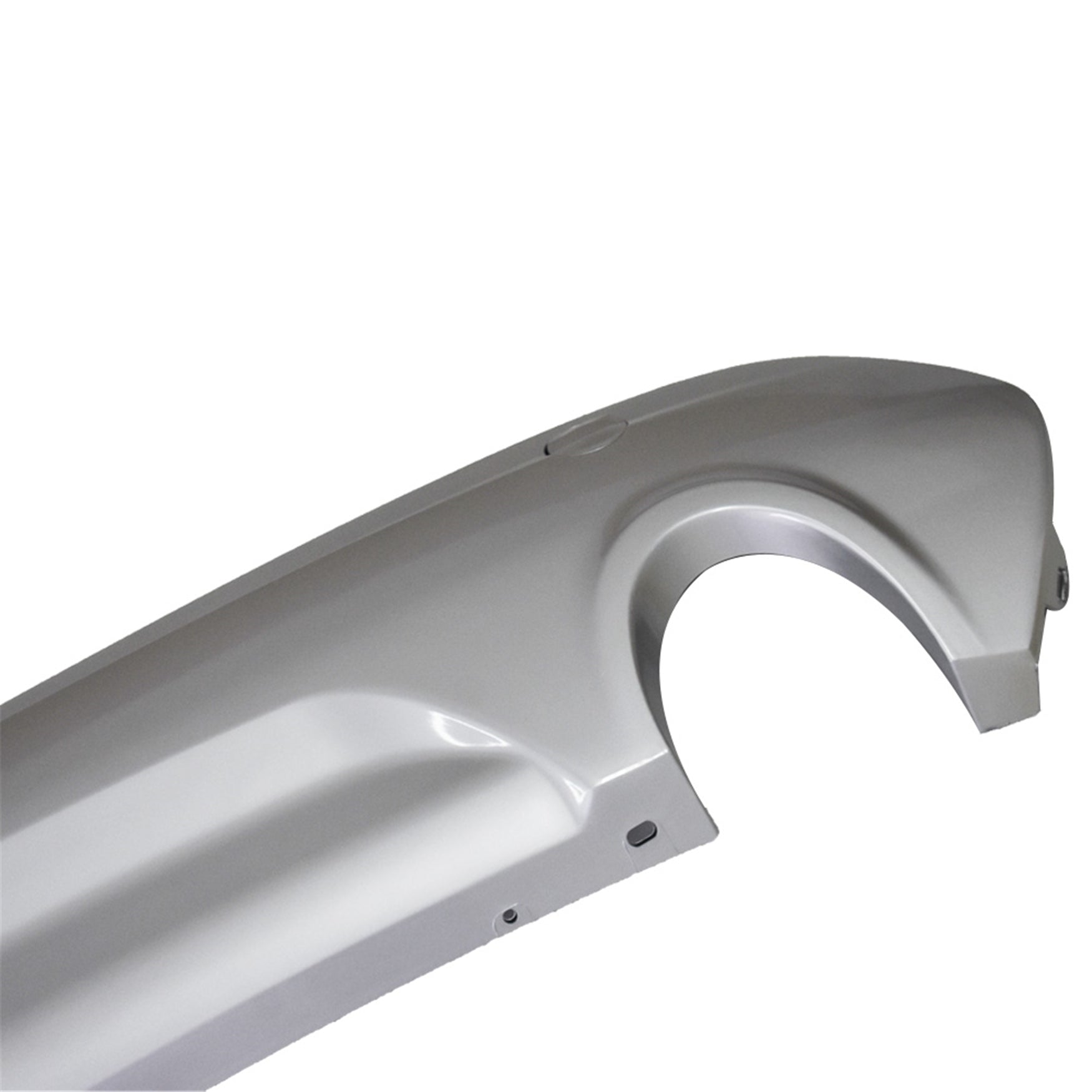 TOPPARTZ Silver Rear Lower Bumper Cover Fit for Ford Escape 2013 2014 2015 2016 2017 Titanium SEL CJ5Z17K83BA