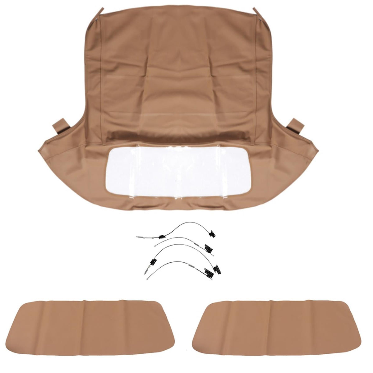 Convertible Soft Top w/ Plastic Window Brown For 1996 1997 1998 1999-2002 BMW Z3