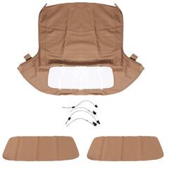 Convertible Soft Top w/ Plastic Window Brown For 1996 1997 1998 1999-2002 BMW Z3