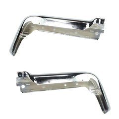 TOPPARTZ Steel Rear Bumper Ends Replacement for Ford F150 Pickup with Parking Assist Sensor 2009-2014 Chrome FO1102372 10 11 12 13