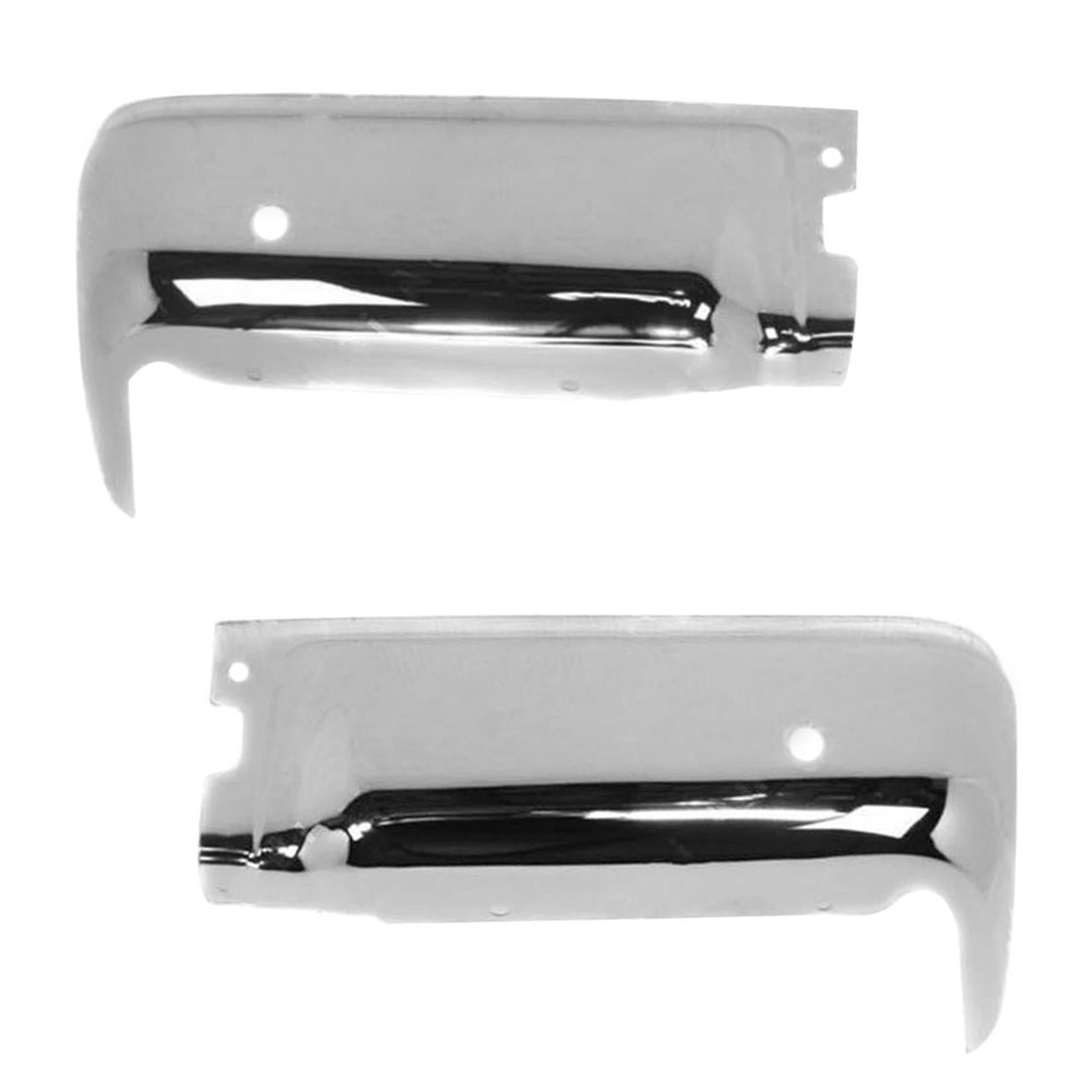 TOPPARTZ Steel Rear Bumper Ends Replacement for Ford F150 Pickup with Parking Assist Sensor 2009-2014 Chrome FO1102372 10 11 12 13
