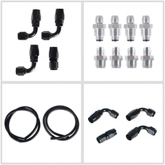 TOPPARTZ Universal Power Steering Pump Hose Kit 551082 Replacement for LS1 LS3