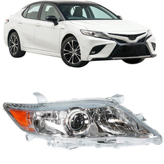 passenger side headlights  white background for2010-2011 Toyota Camry LE XLE