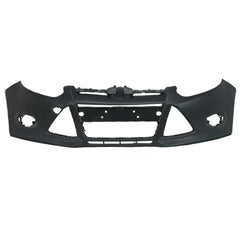 TOPPARTZ Front Bumper Cover for 2012 13 14 Ford Focus Sedan w/ Tow Hole Primered